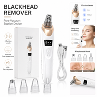 Nettoyeur de pores du visage, nettoyage en profondeur, électrique, rechargeable, aspirateur à points noirs, masque facial, aspiration sous vide, éliminateur de points noirs