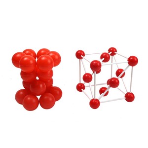 Modèle de structure cristalline du chlorure de césium, modèles moléculaires et atomiques du dioxyde de carbone et du dioxyde de silicium pour les niveaux junior et senior - Product Image 3