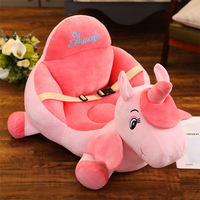 Canapé jouet en peluche au design de dessin animé pour enfants, fauteuil de train pour bébés, jouet, nouveau design, 2020