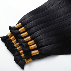 للبيع بالجملة خصلات شعر طبيعي أصلي عالي الجودة محاذي للبشرة مرسومة بالجلد مزدوجة خصلات شعر طبيعي للبيع بالجملة - Product Image 5