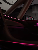 Kit d'éclairage d'ambiance 128 couleurs pour Alphard/VELLFIRE Série 40 2024 RHD/LHD – Accessoires de garniture intérieure LED pour amélioration de l'éclairage
