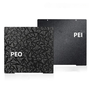 Hoja PEI MK4/<span class=keywords><strong>MK3S</strong></span> 241*254, placa de acero de resorte texturizado PEO de doble cara, placa de construcción magnética para accesorios de impresora 3D <span class=keywords><strong>Prusa</strong></span> <span class=keywords><strong>I3</strong></span> - Product Image 1