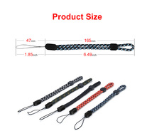 Groothandel Camera Opknoping Touw Verstelbare Hanger Mobiele Telefoon Lanyard Duurzaam Polsband Korte Lanyard