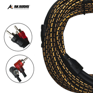 Cable de audio para coche de fábrica de alta calidad, cable estéreo para coche, enchufe 1/2Rac a 1/2Rac <span class=keywords><strong>macho</strong></span> a <span class=keywords><strong>macho</strong></span>, cable distribuidor de audio - Product Image 2