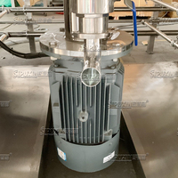 Haute Configuration 1500L Double Cylindre Vide Émulsifiant Mélangeur Cosmétiques Faisant La Machine Vide Homogénéisation Émulsifiant Mélangeur