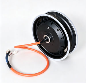 Motore mozzo BLDC ANGYANG <span class=keywords><strong>AY</strong></span> M40V1 IP65 48V-72V 5000W con cerchio integrato 14x3.5" Dual Hall 240N.m <span class=keywords><strong>e</strong></span> freno a disco per <span class=keywords><strong>E</strong></span>-Moto - Product Image 3