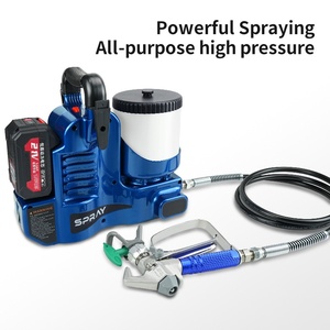 Pistolet à Peinture Électrique Airless Haute Tension <span class=keywords><strong>Rechargeable</strong></span> à Batterie Lithium - Product Image 3