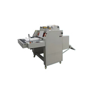 Machine de laminage thermique semi-automatique hydraulique à double face haute rigidité CYFM-720 avec rouleaux de pressage en acier inoxydable 720