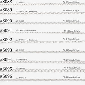 Collar DE TRIGO martillado de plata 925 para damas Cadena torcida hecha a máquina de moda a granel - Product Image 4