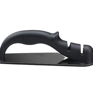 Stainless Steel <b>Knife</b> <b>Sharpener</b> With Base Plate Tungsten Carbide Ceramic Dual Stage Kitchen Gadget For Stainless Steel <b>Knives</b> - Product Image 1