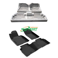 Ligne de production de rouleaux et de feuilles de tapis de voiture en TPE thermoformage 5D 7D Tapis de voiture en caoutchouc TPE Machines de thermoformage
