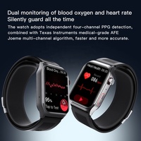 Reloj Inteligente F520 con Bomba de Aire, Presión Arterial, ECG, HRV, Alarma de Caídas, Temperatura Corporal, Múltiples Modos Deportivos, Monitor de Actividad Física