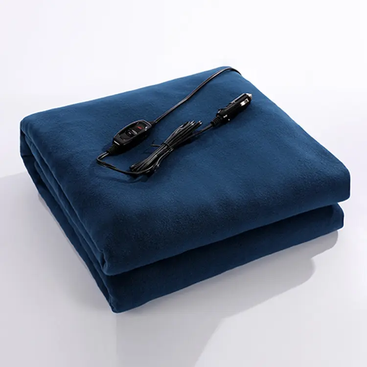 Теплые электрическое одеяло шали, электрический автомобиль Blanket-12V с подогревом Авто, одеяло для путешествий