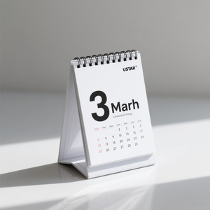 Wall Calendars 2026 with Company Logo Recycled Paper Printing Corporate Christmas Giveaway Retail Promotion