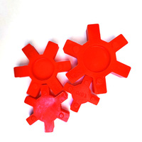 Couplage araignée en polyuréthane, tampon élastique en forme de fleur de prunier, élément amortisseur pour machines avec service de découpe, modèle GR