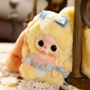 Article décoratif Kawaii à collectionner de quatrième génération pour bébé, trois lys, lapin V4, boîte aveugle en peluche, figurine, cadeau glacé - Product Image 5