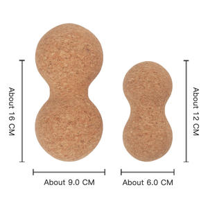 À la maison entraînement liège Yoga <span class=keywords><strong>Ball</strong></span> Fitness dos cacahuètes masseur pied main exercice musculaire avec Yoga balle de <span class=keywords><strong>Massage</strong></span> - Product Image 4