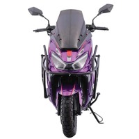 Moto électrique avec autonomie de 200 km, batterie au lithium 48/60/72V 32Ah, moteur 2000W, absorption des chocs hydraulique pour l'avant et l'arrière