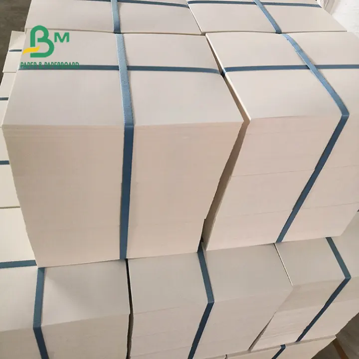 A2 A3 A4 Size 380gsm 420gsm Double side Coated White Ivory Duplex Cardboard sheets For liner wrapping board