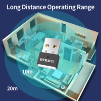 Adaptateur USB-BT6.0, prend en charge jusqu'à 7 connexions d'appareils, ultra-compact, compatible avec Windows 11/10 pour ordinateur de bureau et ordinateur portable