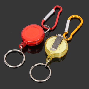 Cordon de pêche rétractable à ressort, pince télescopique anti-perte, équipement d'extérieur, matériau ABS haute résistance - Product Image 1