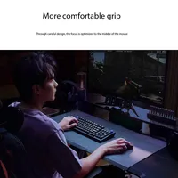 Mouse para Juegos Esports HERO 25K con Sensor Óptico de 25600 DPI, Peso Ligero de 57g, Batería de 106 Horas, USB C, Cableado e Inalámbrico, Modo Dual