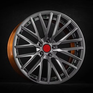 Dynamic Sharp Spoke Three Piece 6061-T6 Forged Alloy Wheel With Hub Center Cap Concave Structure Custom Appearance Options - Product Image 6