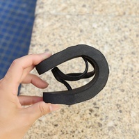 Claquettes simples de couleur unie pour femmes, tongs décontractées d'été antidérapantes, tongs respirantes pour couples, tongs de plage
