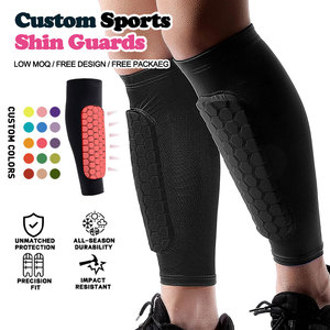 Calze Protettive FlexGrip di Alta Qualità <span class=keywords><strong>per</strong></span> <span class=keywords><strong>Parastinchi</strong></span> Professionali, Supporto Elastico <span class=keywords><strong>per</strong></span> Polpaccio, Protezione <span class=keywords><strong>per</strong></span> Calcio - Product Image 1