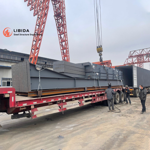 Tùy chỉnh thiết kế công nghiệp nhà thép tiền chế Cấu trúc khung kim loại kho nhà chứa máy bay hội thảo Kết Cấu Thép - Product Image 5