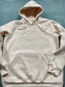 Sweat-shirt à capuche personnalisé en gros avec impression couleur et gaufrage, OEM ODM, logo personnalisé, streetwear - Product Image 2