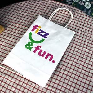 Cheapest Price Kraft Material Customized Mint Brown Paper <b>Bag</b> Gift Paper <b>Package</b> <b>Bag</b> Coffee Paper <b>Bags</b> With Handles - Product Image 3