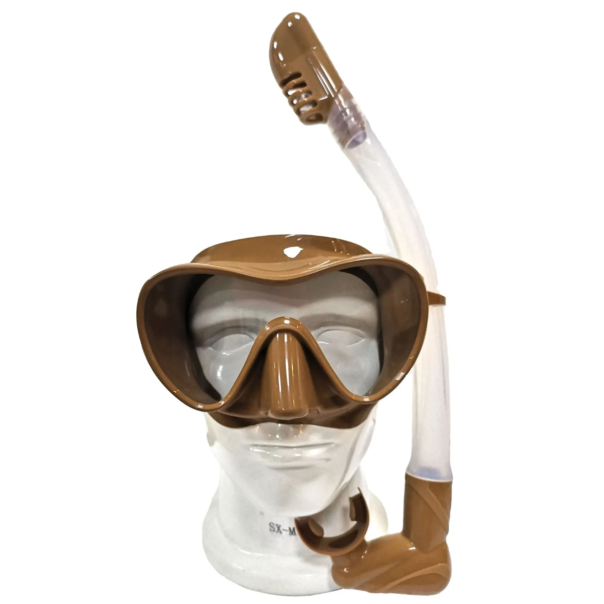 Factory ODM/OEM Summer swimming pool sea water sports equipment half face diving mask adult snorkel set
