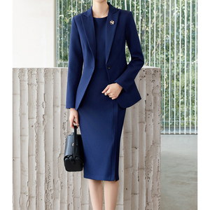 Abito Formale da Donna a Maniche Lunghe per Colloqui e Lavoro, Taglia S-2XL, Vendita all'Ingrosso - Product Image 3