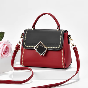 New Arrive Messenger Bag Pu Leather Ladies Tote Hand Bags Trendy Shoulder Bags Women's <b>Handbags</b> for Girls - Product Image 3