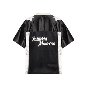 Jersey Sepak Bola Tim Lengan Pendek Musim Panas, Cepat Kering, Menyerap Keringat, Bernapas, Logo Cetak Sesuai Pesanan, Layanan OEM - Product Image 2