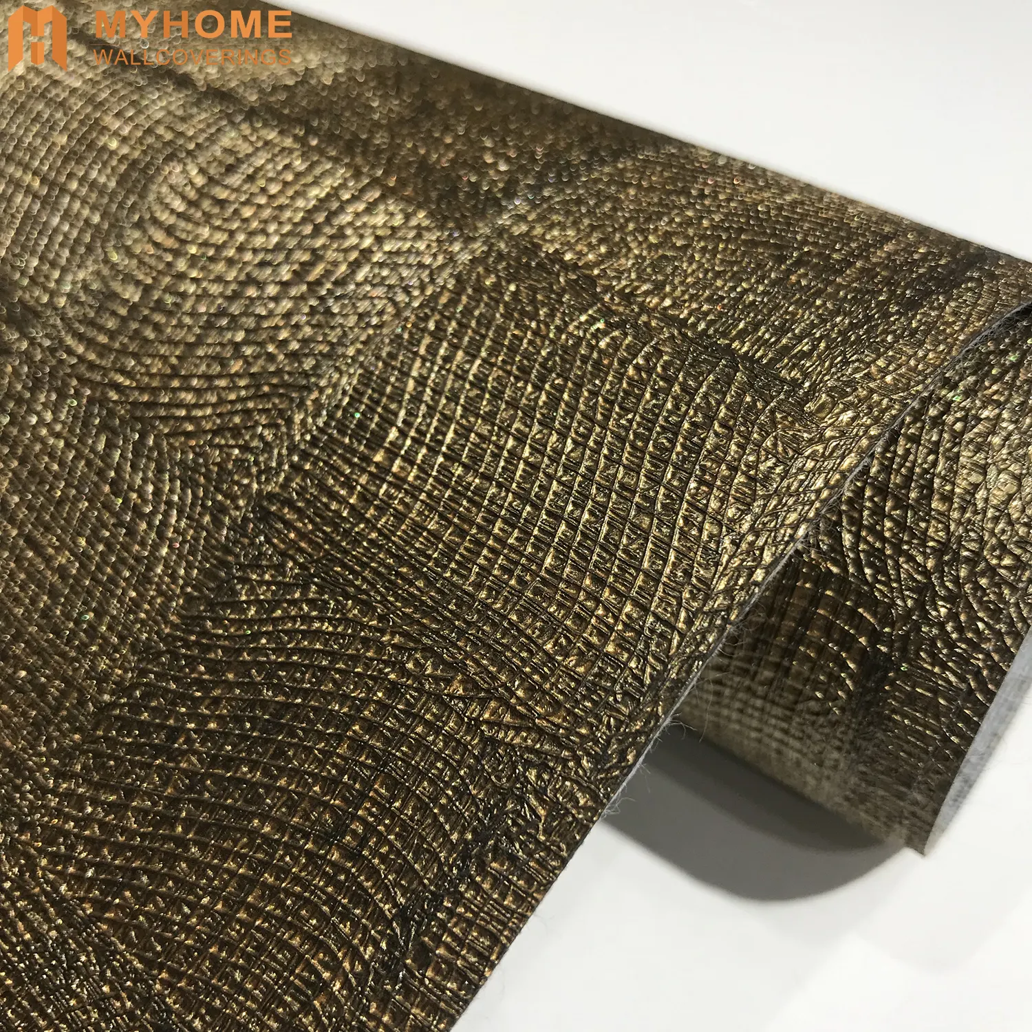 Luxo 54 polegadas tecido apoiado vinil papel de parede papel de parede do hotel comercial