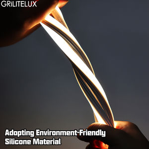 Tira de Luz LED de Neón Flexible de Silicona, Diseño de Corte Libre para Iluminación Ambiental Creativa y de Interiores - Product Image 3