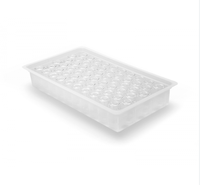 Flacons stériles vides pour injection, type I USP, flacon en verre tubulaire avec bouchon