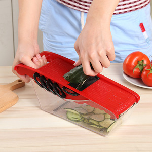 Cortador de Verduras Multifuncional para Cocina, Rebanador de Cebolla, Cortador de Patatas Fritas, Picador de Verduras, Rebanador de Queso - Product Image 1