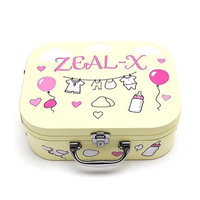 Boîte de rangement pour vêtements personnalisée pour baby shower, emballage rigide de qualité supérieure, vide, avec poignée
