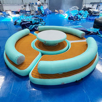 Île flottante gonflable sur mesure, plateforme flottante sur l'eau, à vendre