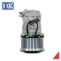 Compresseur de climatisation automobile adapté aux excavatrices Caterpillar 320D 320D2 323D2 329E 323F 330F SD7H15 372-9295 12PK 24V