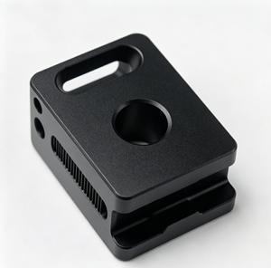 CNC Machined Plastic Mounting Bracket With Central Hole And Two <b>Screw</b> Holes For Precision Assembly - Product Image 5