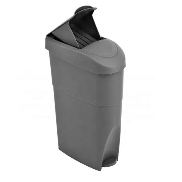 Hardwearing and Easily Cleaned Plastic Sanitary Bin Wholesale Pedal Waste Disposal