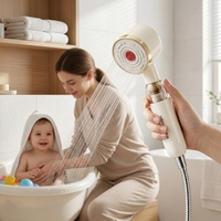 Filtre de Douche pour Eau Dure ANGEL, Adoucisseur d'Eau pour Douche, Peau et Cheveux Sains