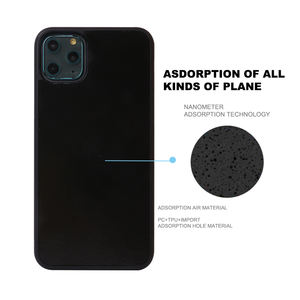Coque anti-gravité pour téléphone portable <span class=keywords><strong>iPhone</strong></span> <span class=keywords><strong>XR</strong></span> <span class=keywords><strong>XS</strong></span> Max X 8 7 6 6s Plus Zero Gravity Black Mobile Cover Sticky Protective - Product Image 3