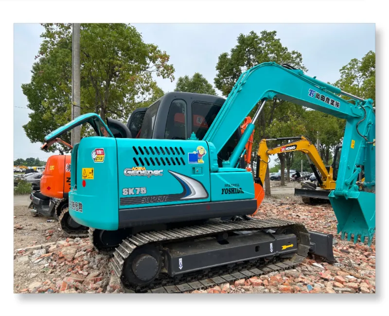 Original High Quality Used Excavator Kobelco SK75 Used Excavator Low Price Used Japan Excavator for Sale