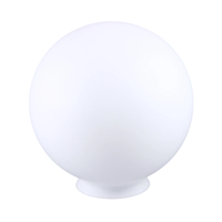 Abat-jour en verre opale blanc laiteux soufflé sur mesure, boule de verre ronde soufflée à la main, couvercle de lampe pour remplacement de suspension ou applique murale