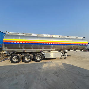 Semi-remorque citerne à carburant diesel et pétrole en acier au carbone à 3 essieux de 60 000 L, fournie directement par l'usine, à vendre - Product Image 2